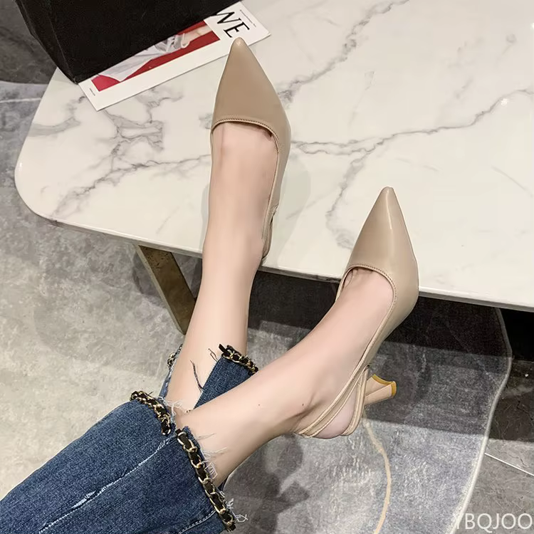 Nouvelles sandales à talons hauts pointus pour femmes