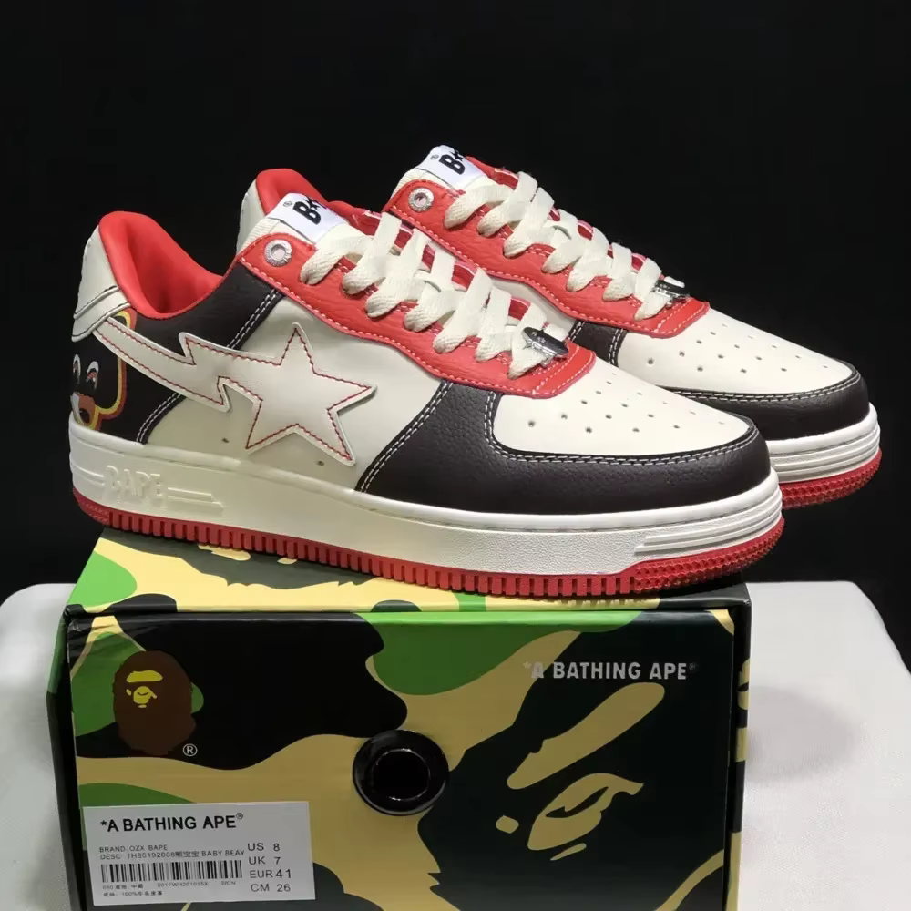 A BATHING APE Original Classics Bape Sta Chaussures de skate pour hommes et femmes
