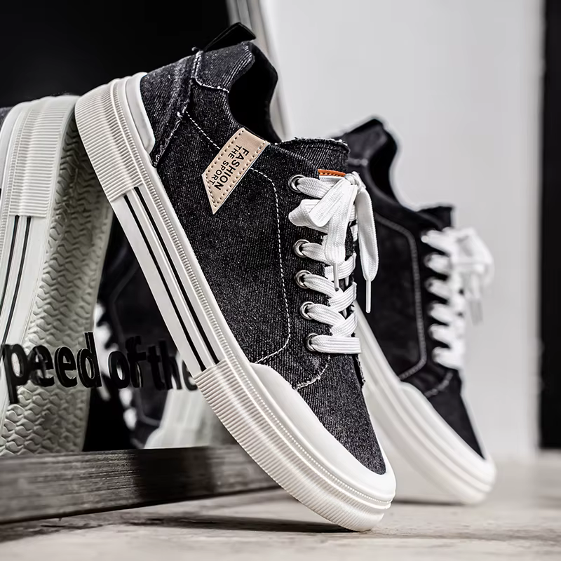 Chaussures en toile, chaussures de sport décontractées pour hommes