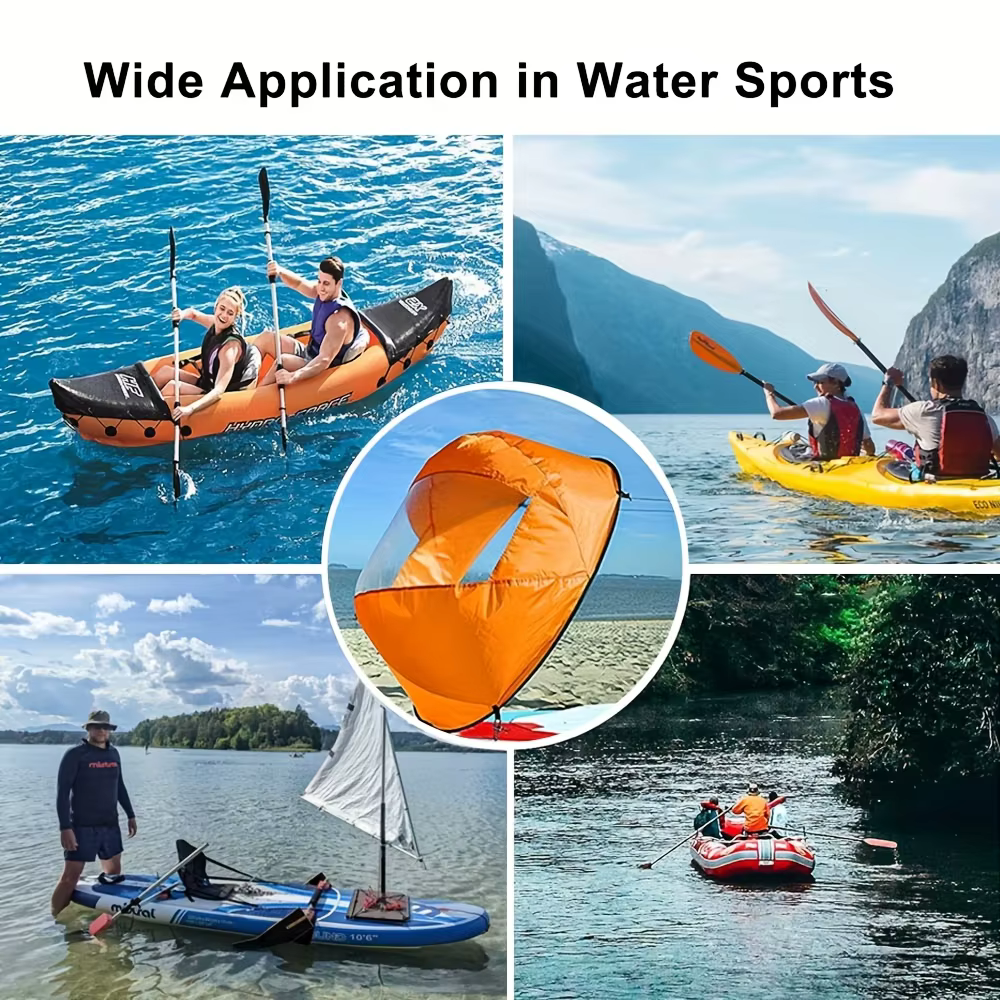 Accessoires de paddle surf, voile de kayak SUP 42 pouces, accessoires SUP, sports nautiques, accessoires de planche de surf gonflable