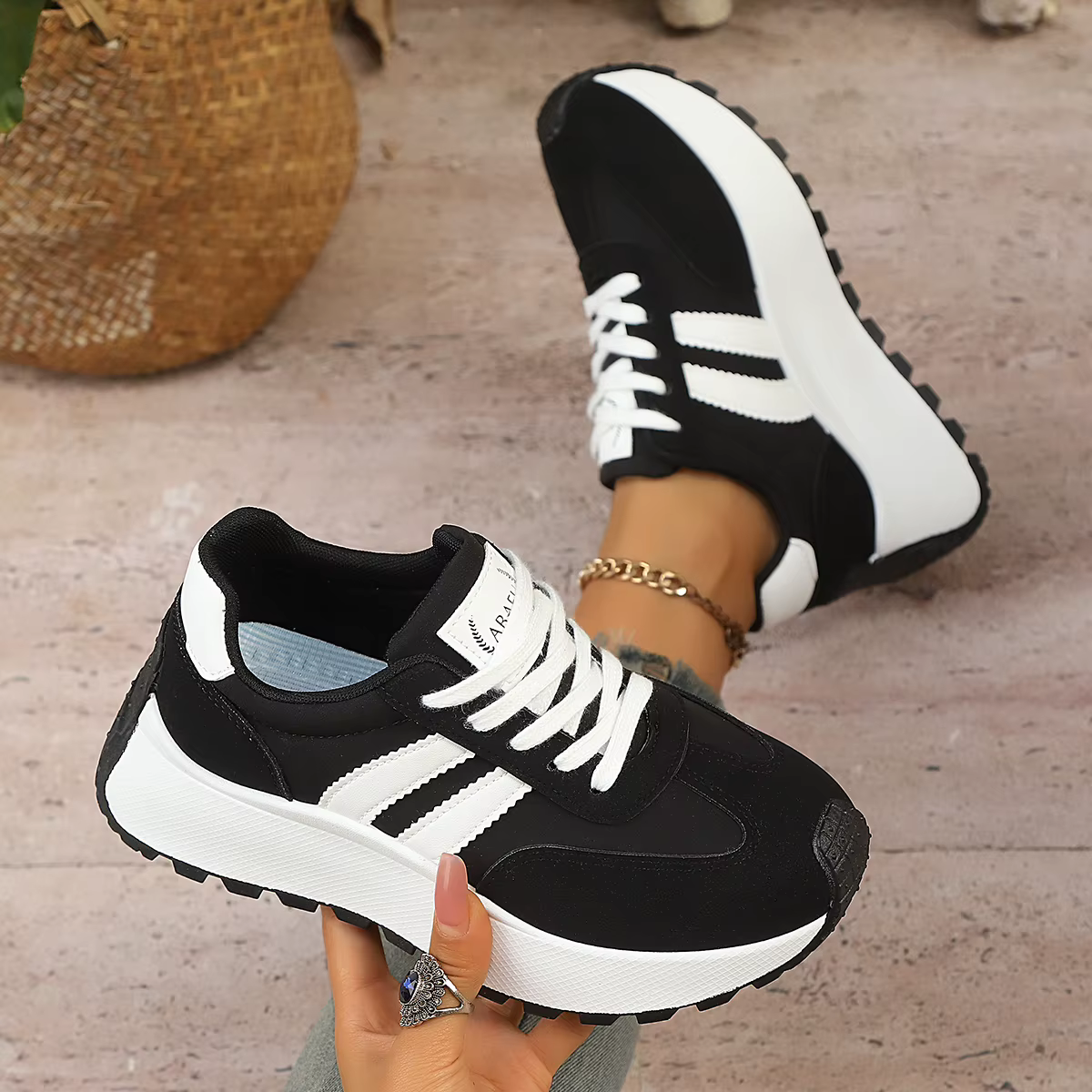 Femmes baskets marque de luxe chaussures vulcanisées