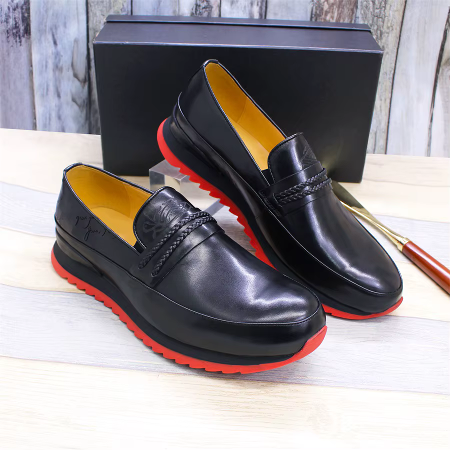 Chaussures en cuir de haute qualité pour hommes