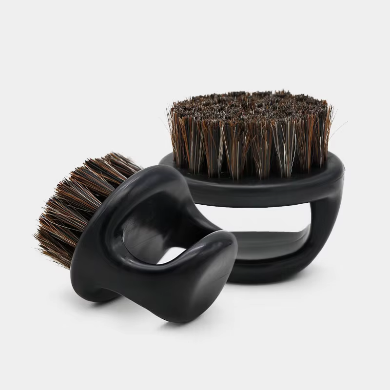 Brosse de rasage pour barbe pour hommes, fourrure de sanglier douce, Salon de coiffure, nettoyage du visage, outils de rasage, brosse de rasoir avec poignée, accessoire de coiffure