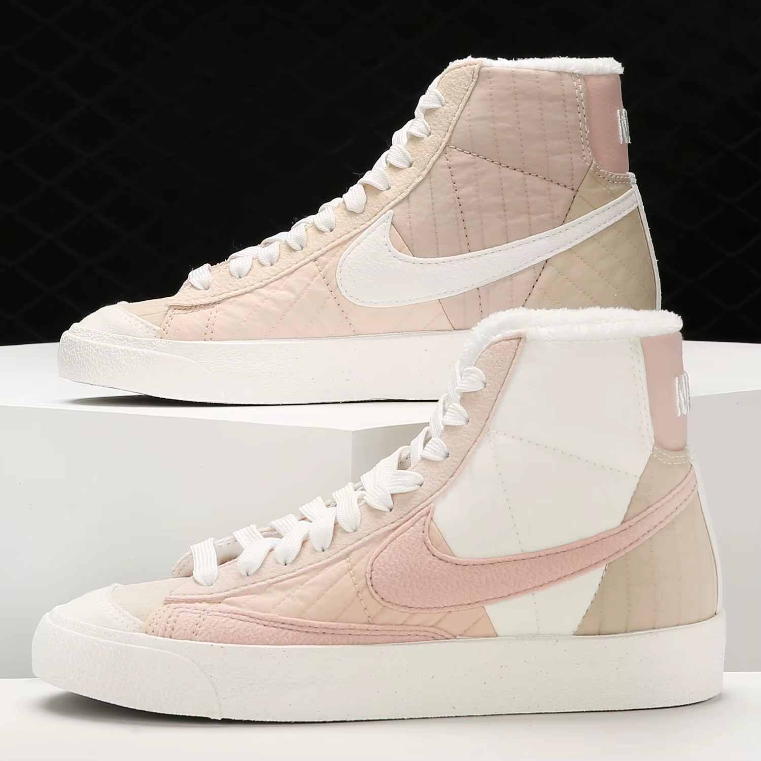 Nike officiel véritable BLAZER Pioneer chaussures de ville montantes pour femmes DO7445-261