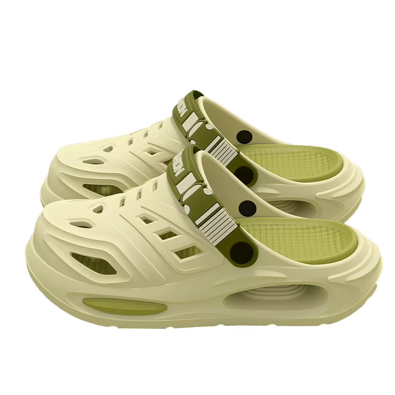 Chaussures d'été unisexes à semelles épaisses et perforées