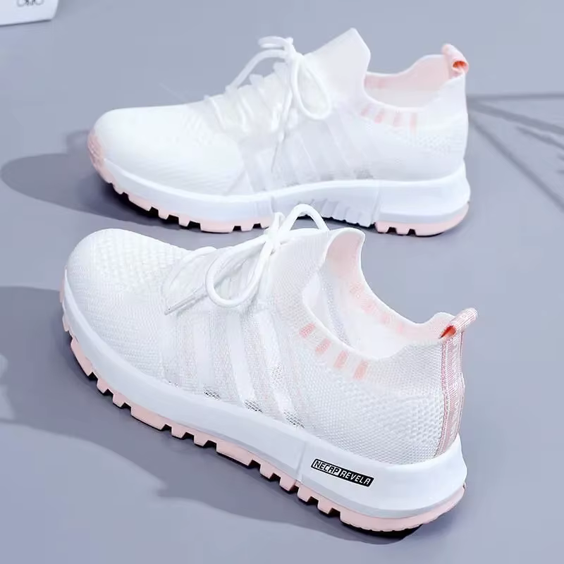 Baskets à plateforme blanche pour femmes chaussures décontractées 2025