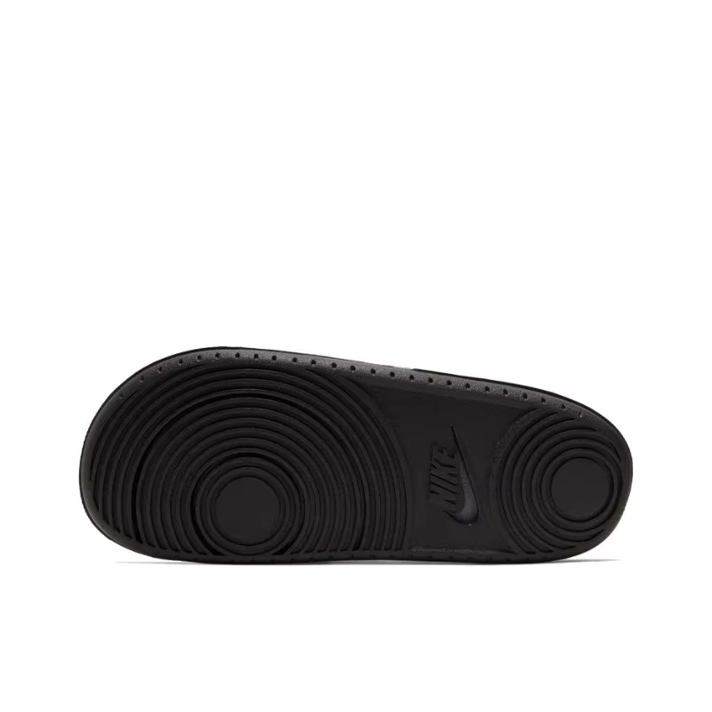 Nike Offcourt Slide Blanc Noir Minimaliste Polyvalent Respirant Antidérapant Résistant à l'usure Séchage rapide Pantoufles pour hommes BQ4639-001