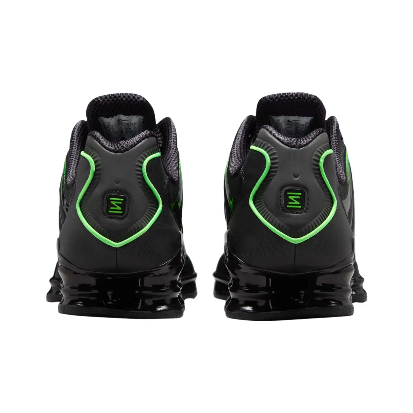 Nike Shox TL Series Chaussures décontractées basses unisexes Noir Vert