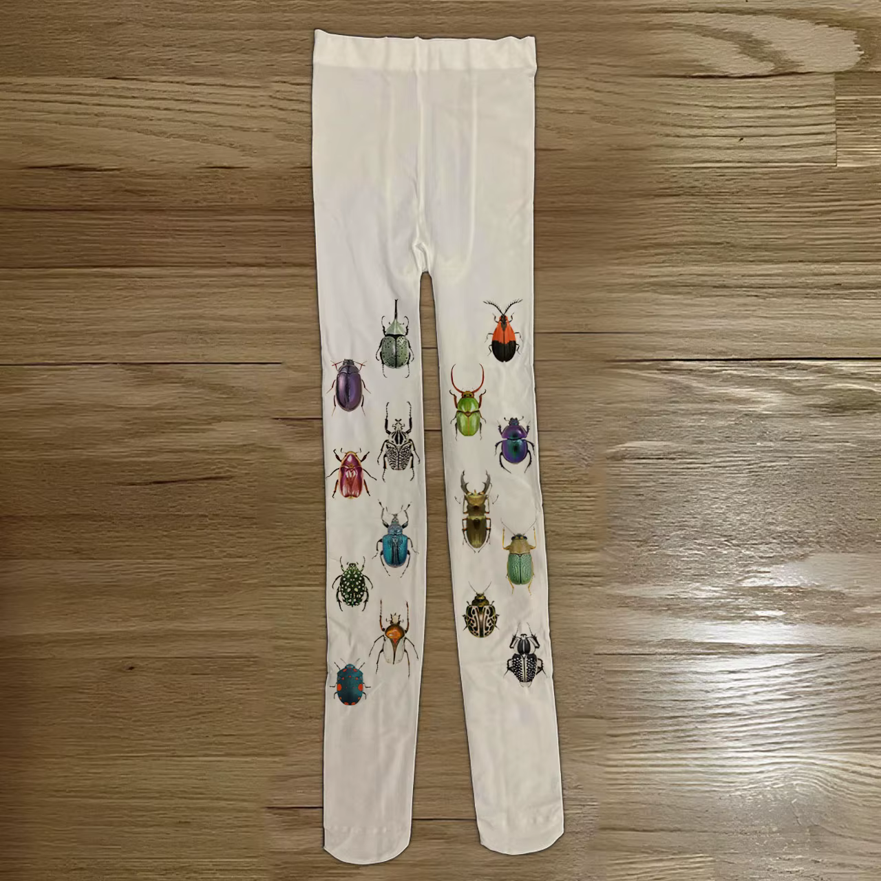 Chaussettes longues imprimées d'animaux mignons à la mode pour filles, Style Emo Y2K des années 2000, chaussettes aux genoux Harajuku, chaussettes Graffiti blanches Cosplay Kawaii