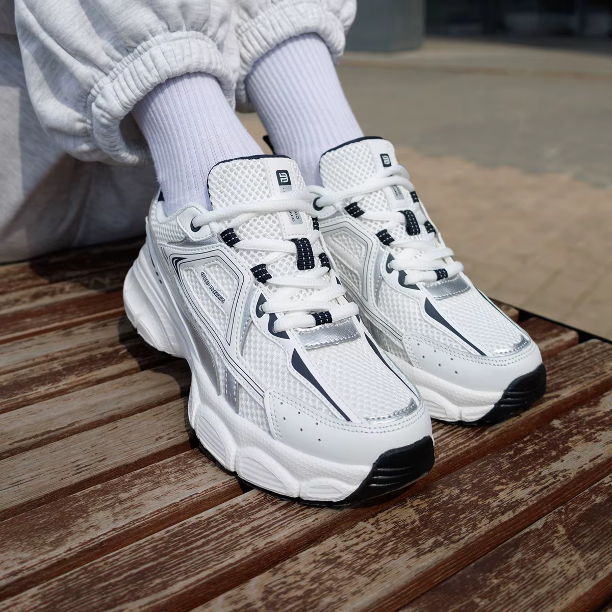 Baasploa femmes chaussures de sport en plein air léger respirant Jogging baskets femme décontracté maille anti-dérapant