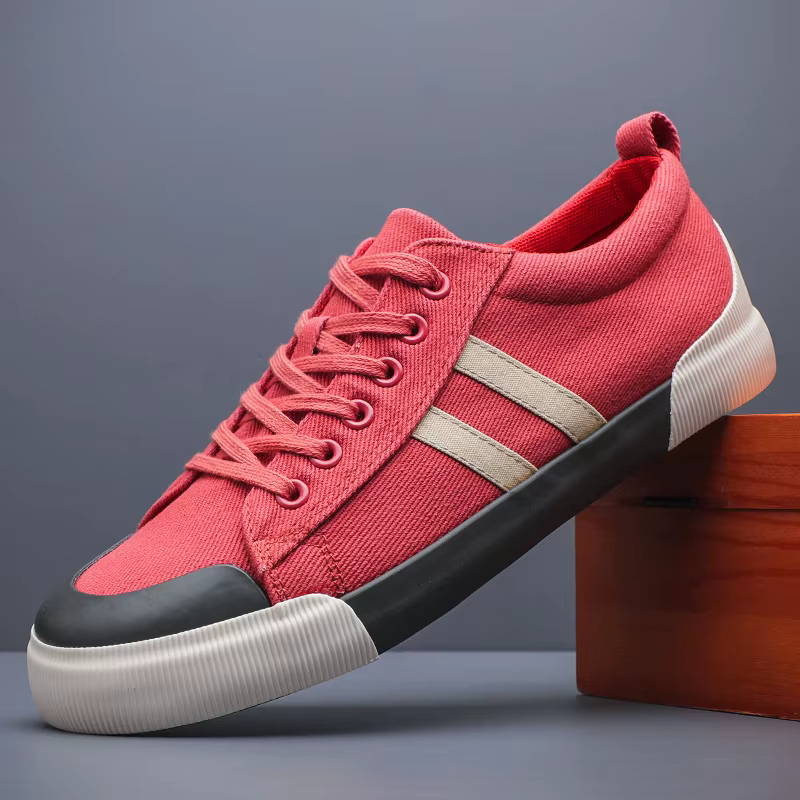 Chaussures de skate en toile pour hommes