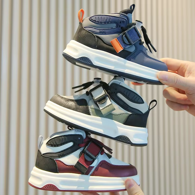 Chaussures de basket-ball montantes pour enfants