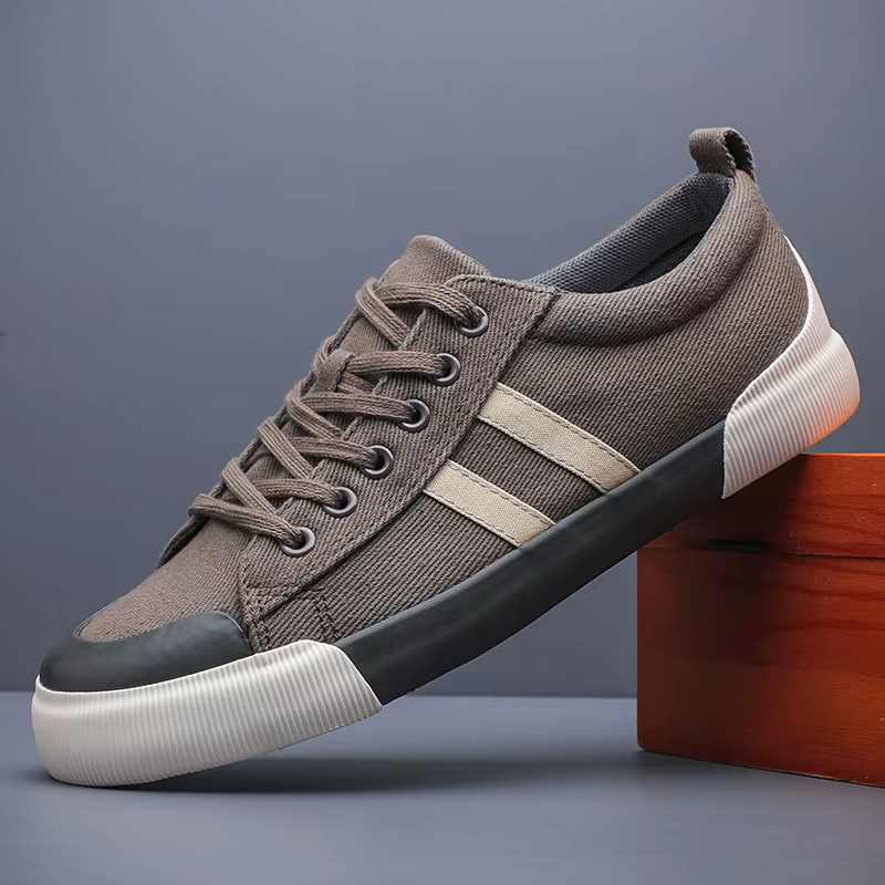 Chaussures de skate en toile pour hommes