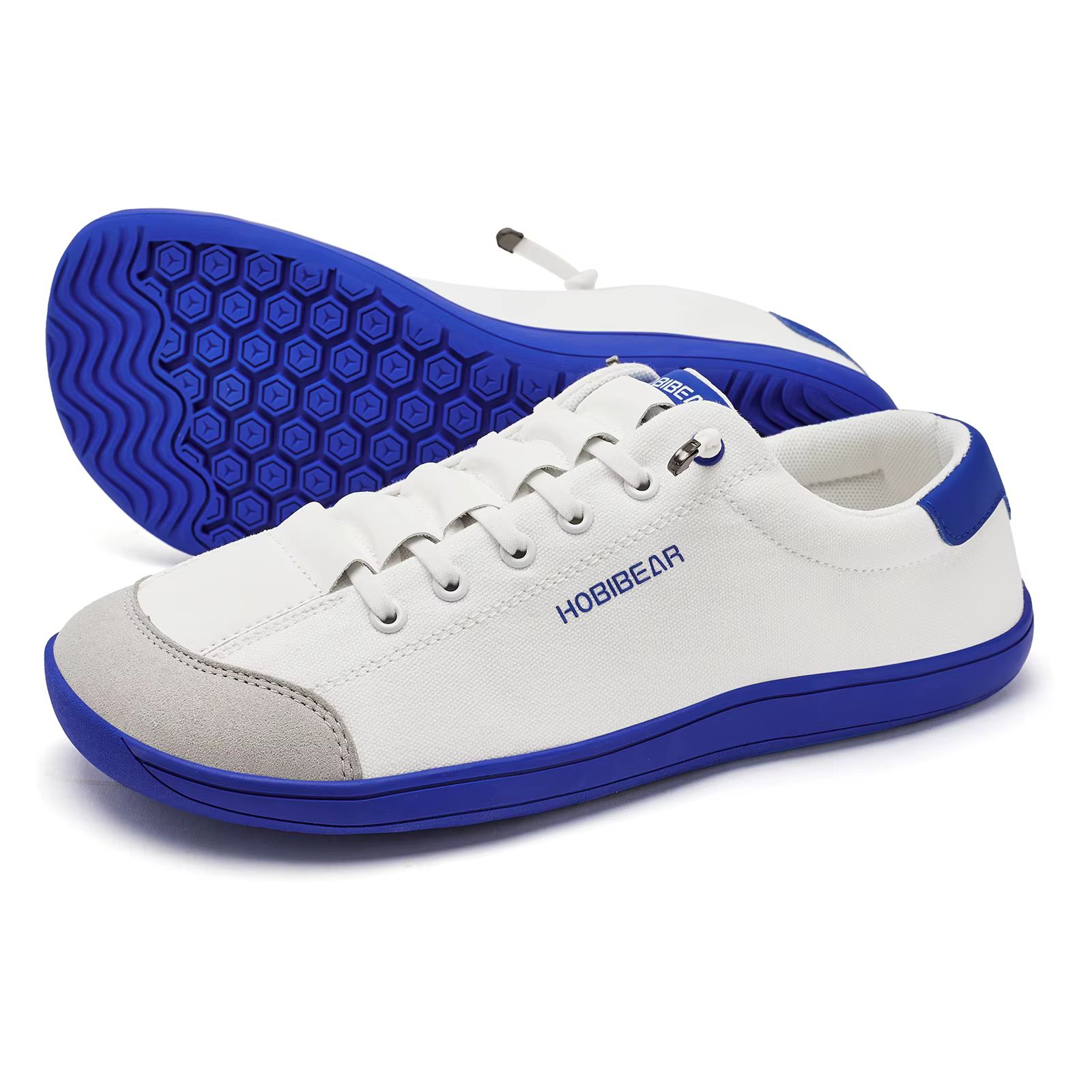 HOBIBEAR Chaussures minimalistes à bout large pour hommes et femmes