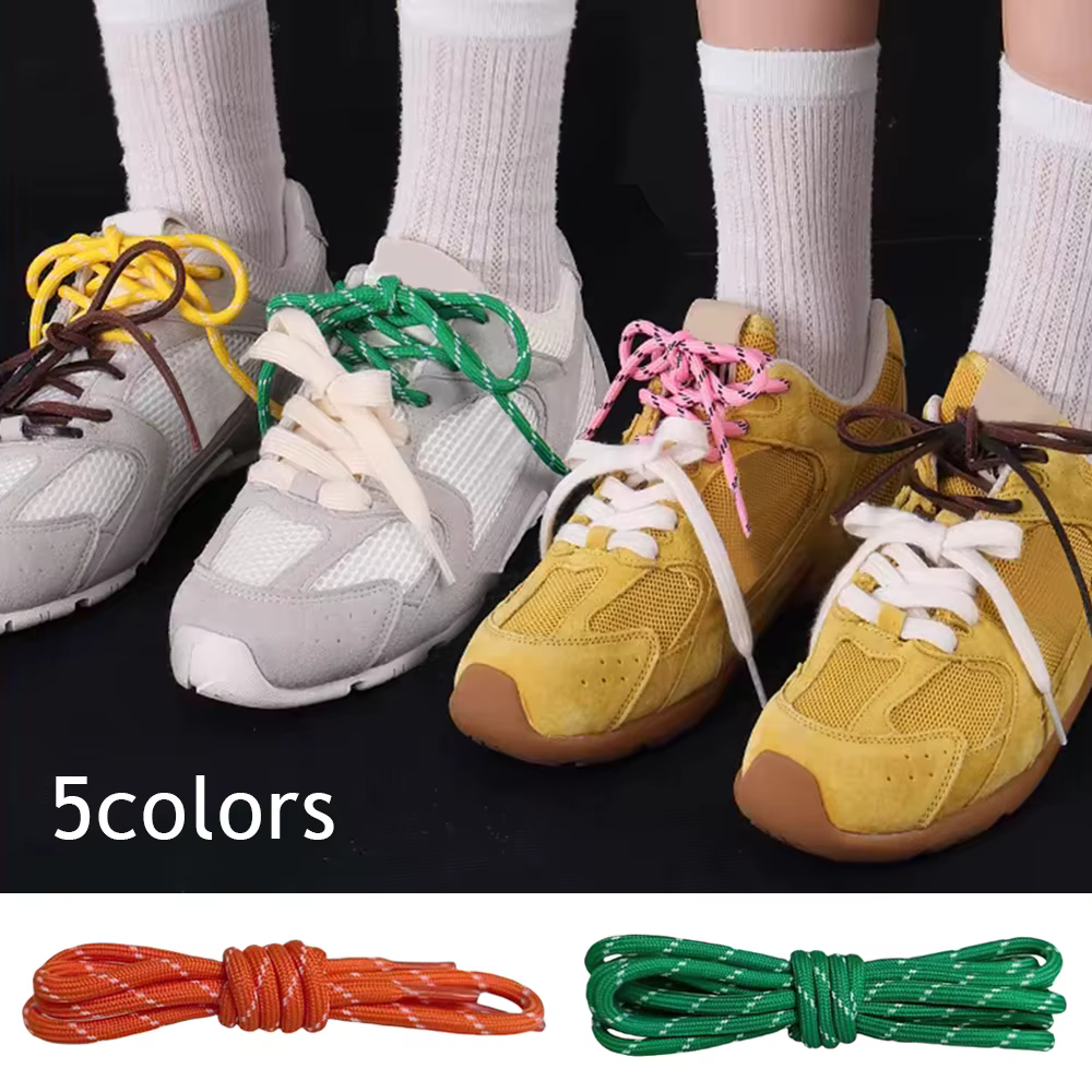 4 pièces longueur 100 cm combinaison Miu chaussures d'entraînement lacets largeur