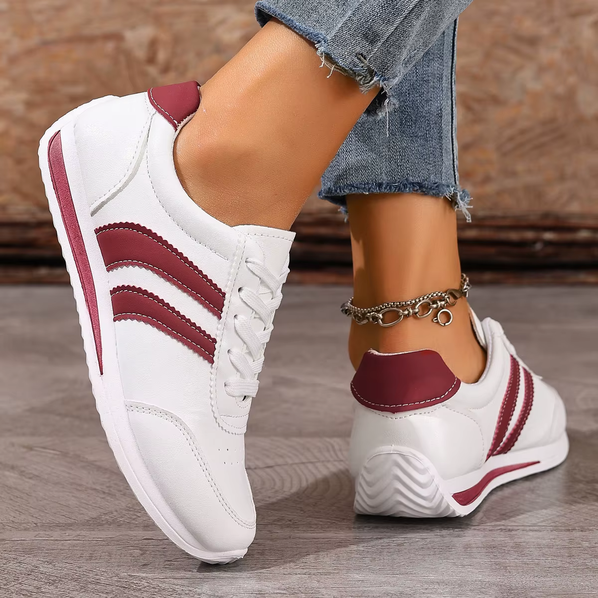 Baskets femme 2025 printemps/automne décontracté plate-forme