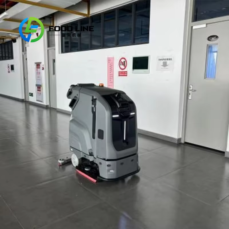 Robot de nettoyage de sols automatique intelligent personnalisé, balayeuse industrielle, pour supermarchés, bureaux, bâtiments commerciaux, entretien des sols commerciaux