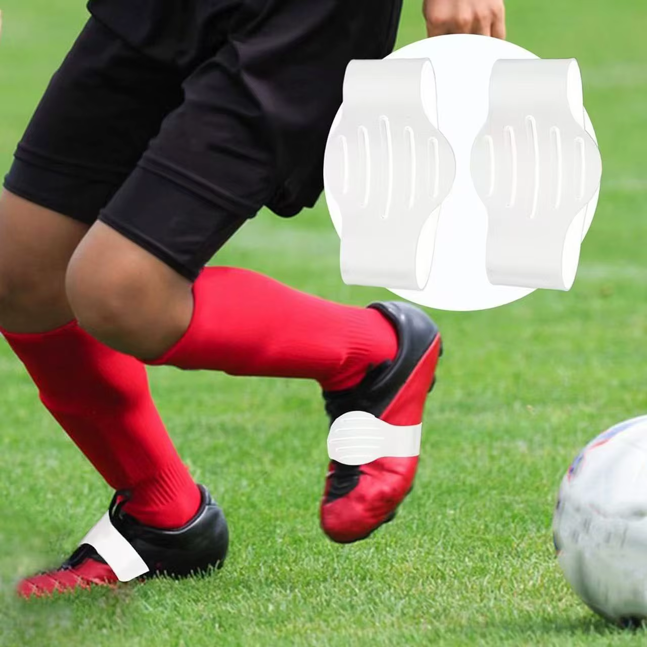 Couvre-chaussures en silicone pour le football