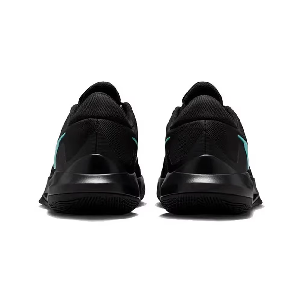 Nike Precision 6 Chaussures de basket-ball basses confortables et polyvalentes pour hommes en noir IO7605-040