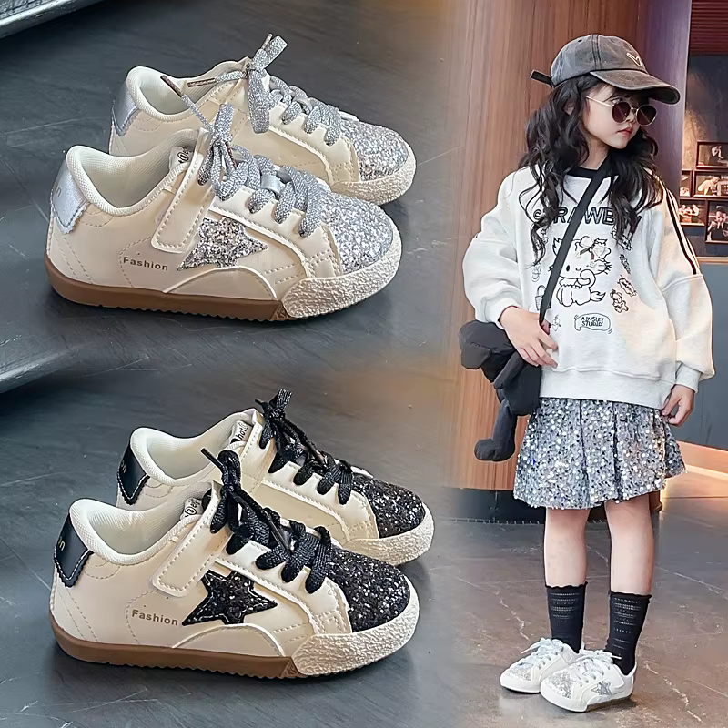 Chaussures pour filles 2026 Nouvelle collection printemps – Baskets décontractées polyvalentes pour petites