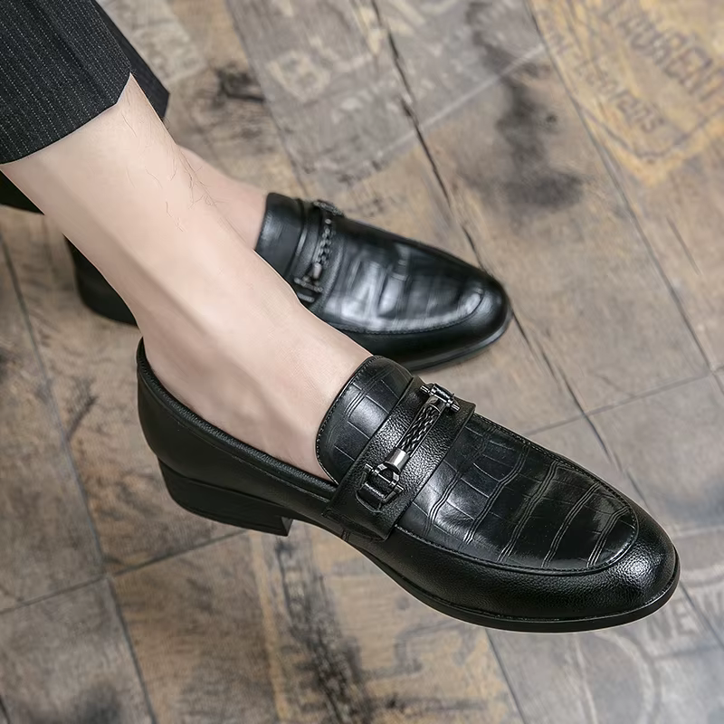 Chaussures en cuir formelles pour hommes