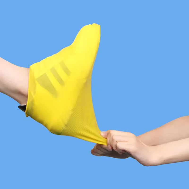 Couvre-chaussures imperméables réutilisables en silicone