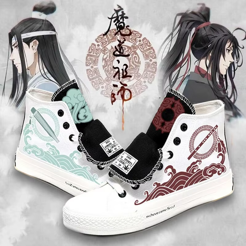 Lan WangJi Wei WuXian Mo Dao Zu Shi-Baskets en toile pour hommes et femmes