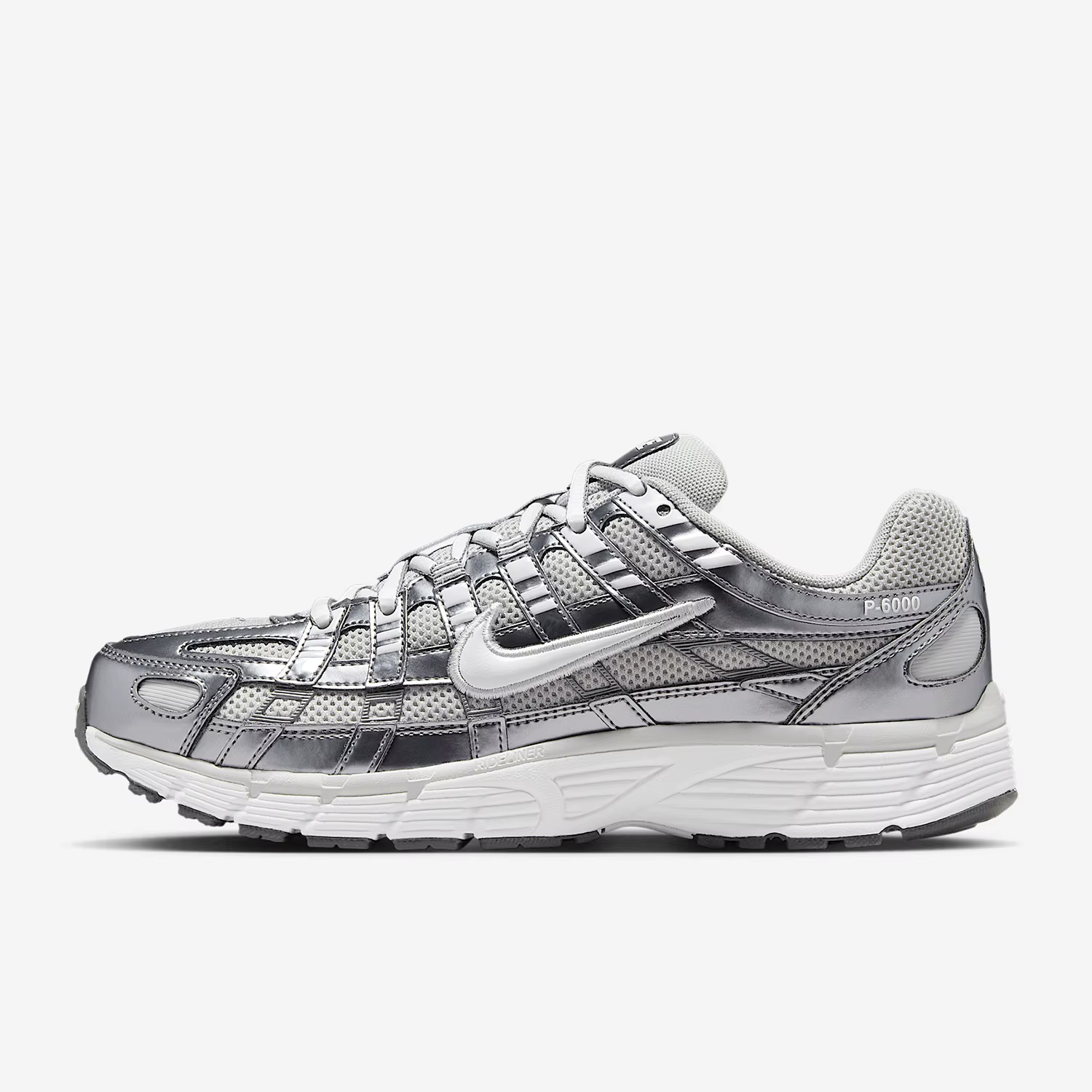 Nike Originals P-6000 Chaussures de sport décontractées basses à lacets résistantes à l'usure pour femmes IO3496-001