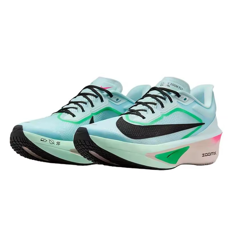 Nike Zoom Fly 6 Chaussures de course sur route pour hommes – Baskets légères et respirantes avec amorti en mousse ZoomX FN8454-402/800/004/403
