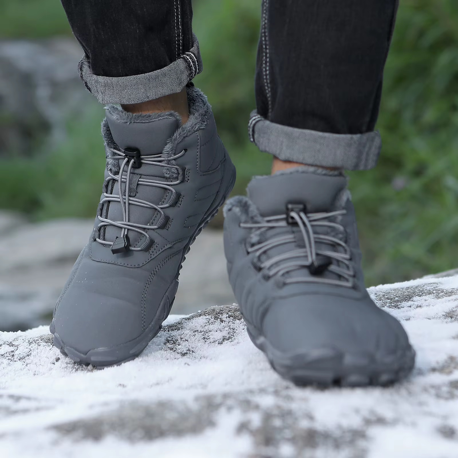 Bottes de neige imperméables pour hommes et femmes