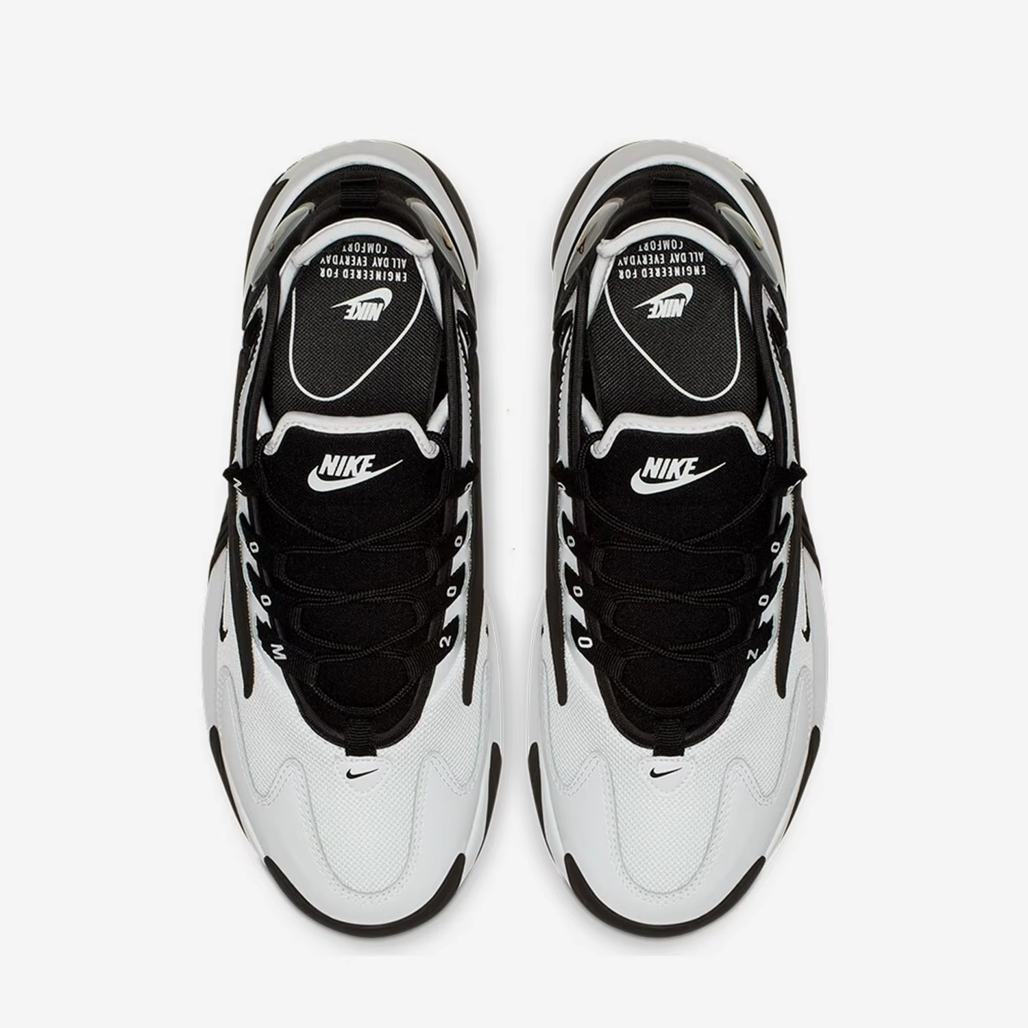 Nike officiel véritable ZOOM 2K chaussures de sport d'entraînement confortables et résistantes à l'usure pour femmes AO0354-100