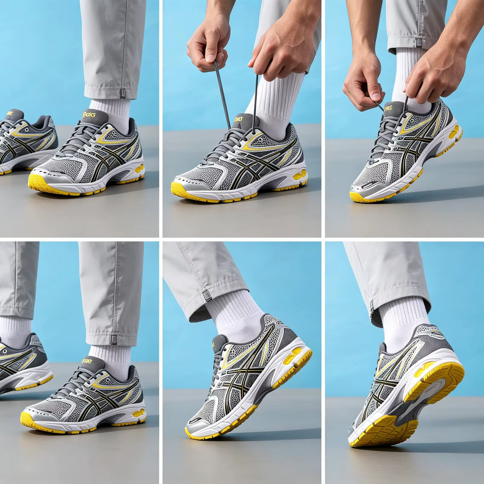 Chaussures de course décontractées unisexes ASICS GEL-DS TRAINER 14