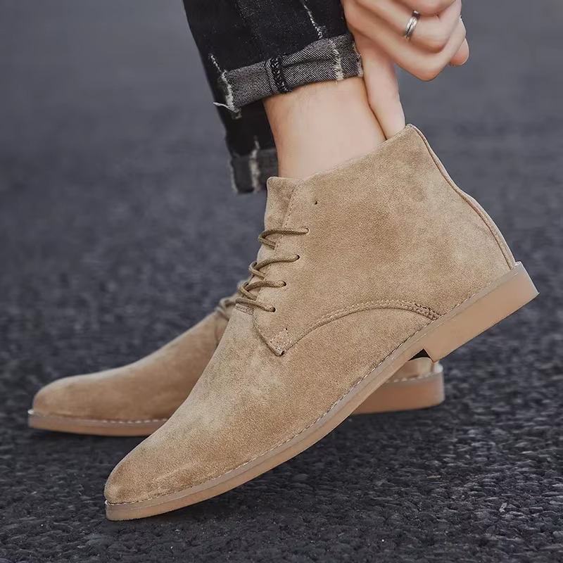 Bottes Chelsea marron tendance pour hommes