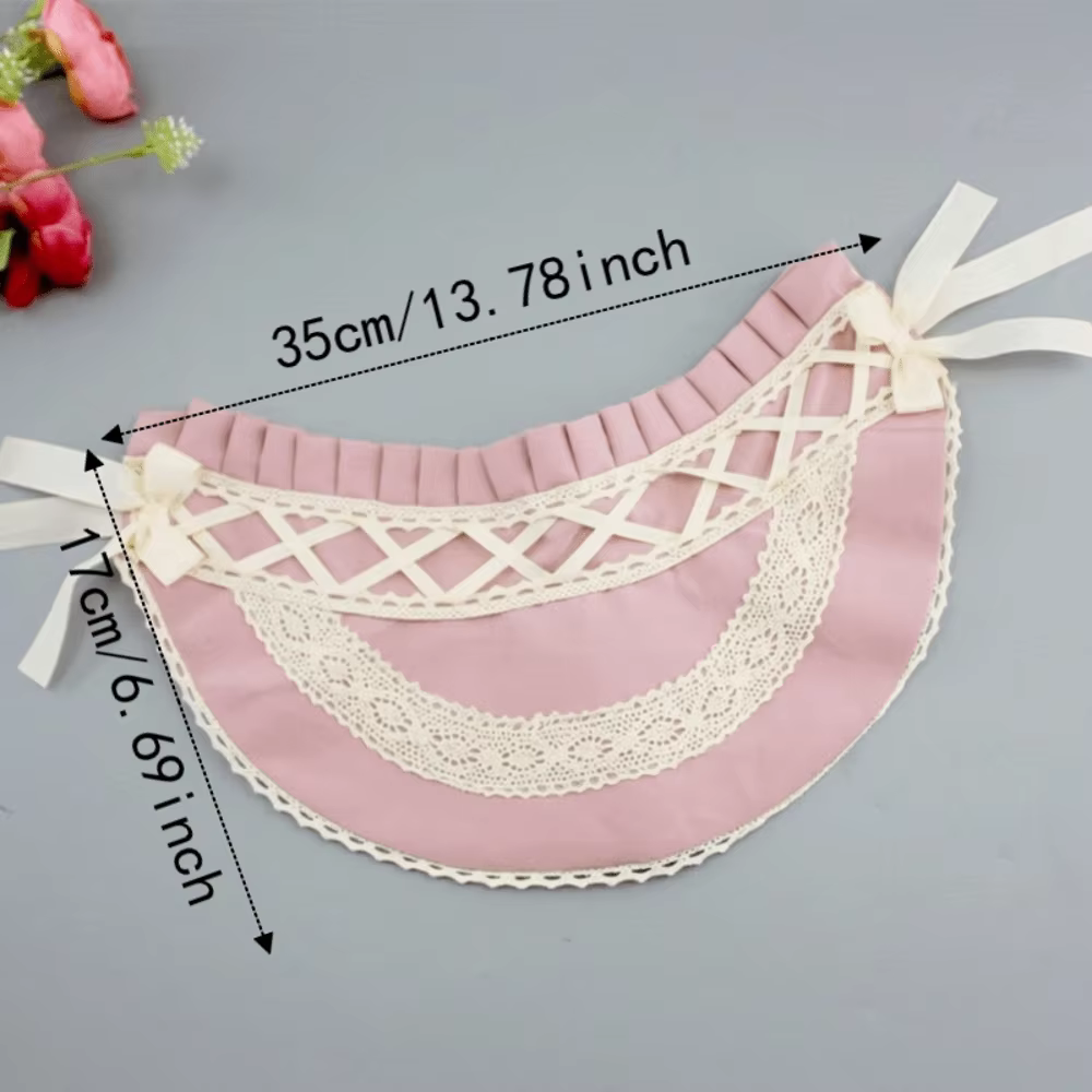Bonnet Lolita Style Pastorale pour Fille, Nœud Vintage Victorien, Coiffe Élégante et Magnifique en Dentelle, Chapeau de Fête