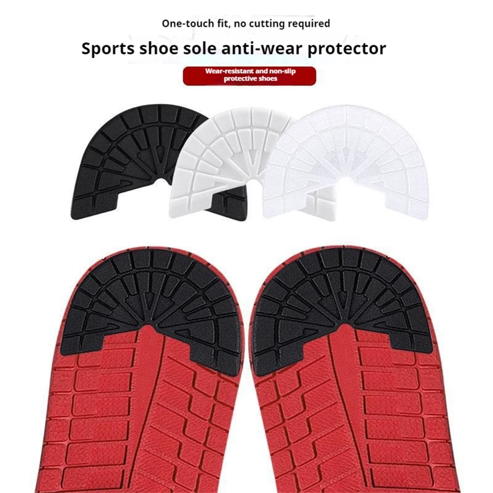 Coussinets de semelles de chaussures antidérapants
