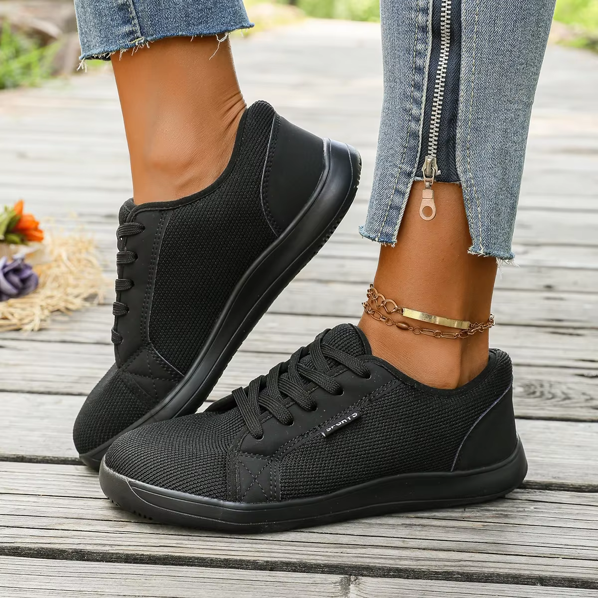Chaussures minimalistes à bout large pour hommes et femmes