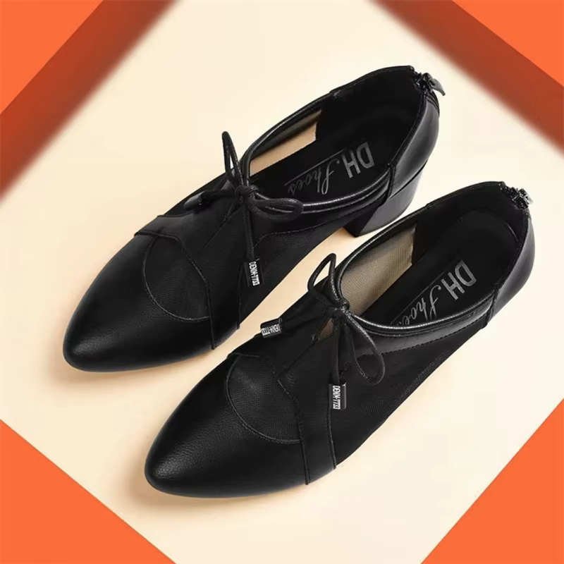 Bottines classiques à bout pointu pour femme
