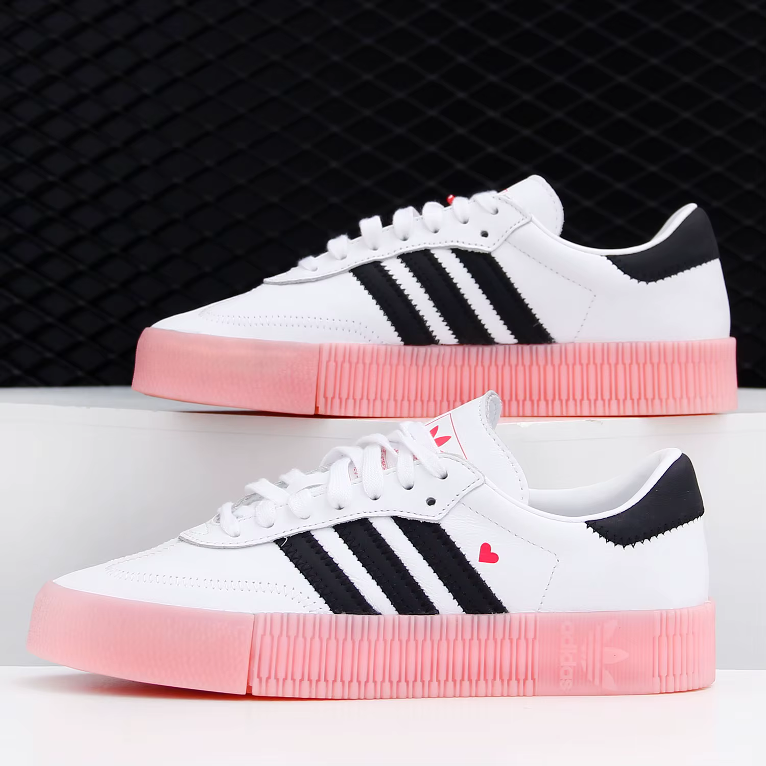 Adidas officiel authentique SAMBA ROSE femme plate-forme espadrilles décontractées EF4965