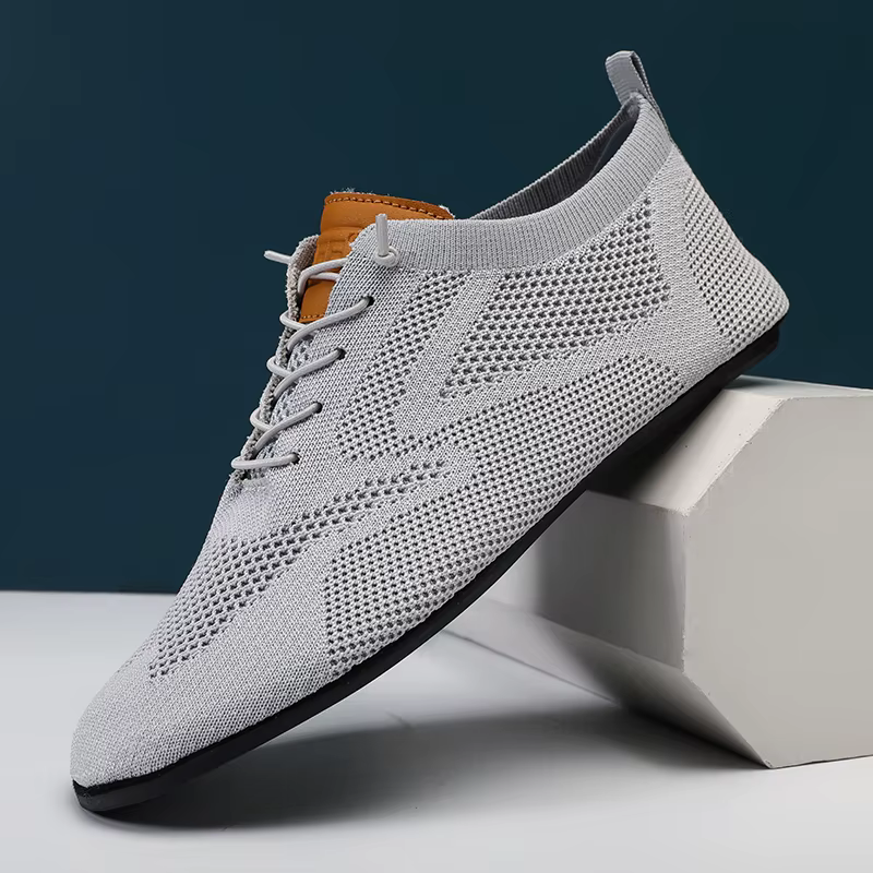 Chaussures Plates en Maille pour Homme