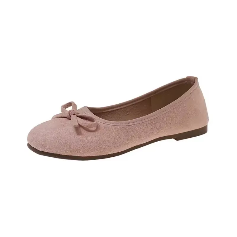 Chaussures plates de luxe 2026 à bout rond