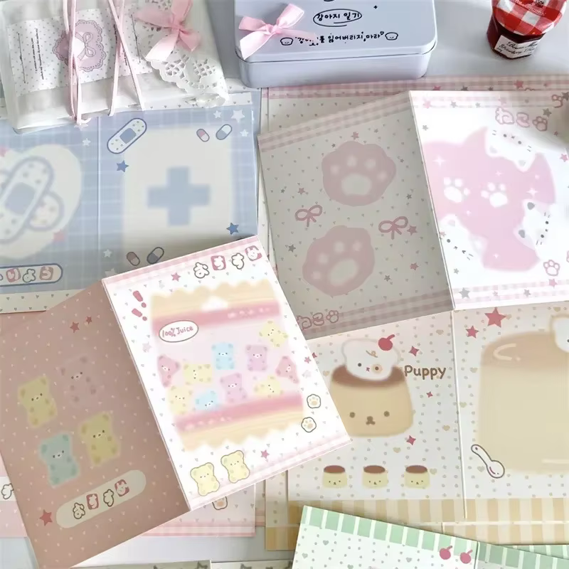 Carte Photo Kpop de Style coréen, 10 pièces/paquet, ensemble de cartes d'emballage arrière, vente d'album, idole, paquet cadeau Photo, fournitures de cartes