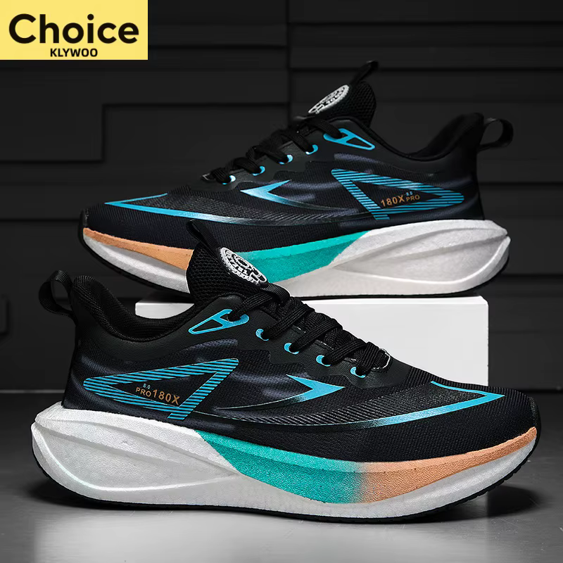 Chaussures de course Marathon avec plaque en carbone pour hommes