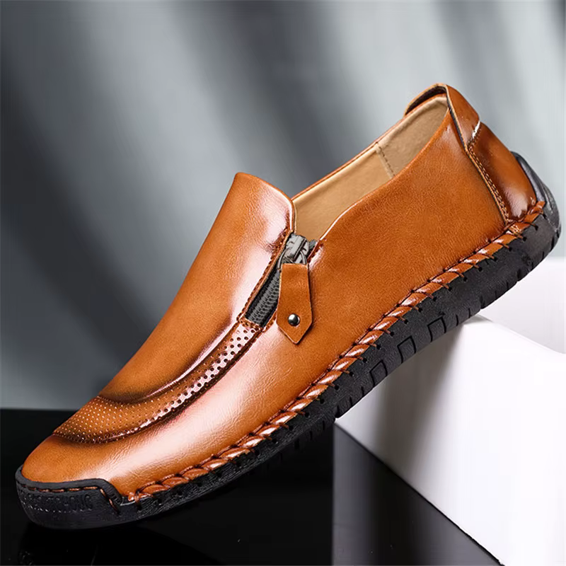 Chaussures en cuir faites à la main pour hommes