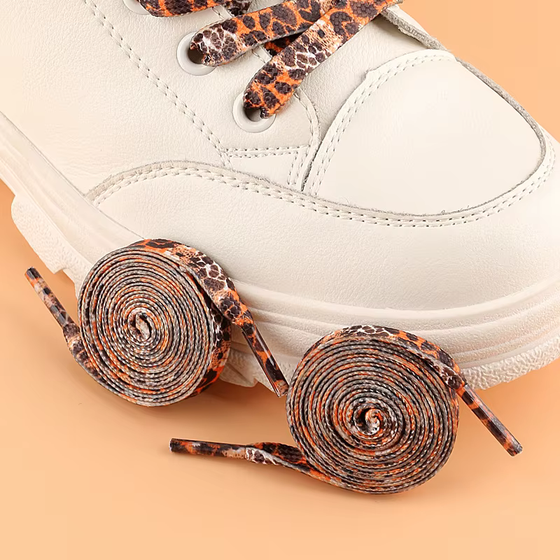 Dragon tigre léopard serpent 4 couleurs mode lacets colorés créatif unisexe plat toile baskets chaussures