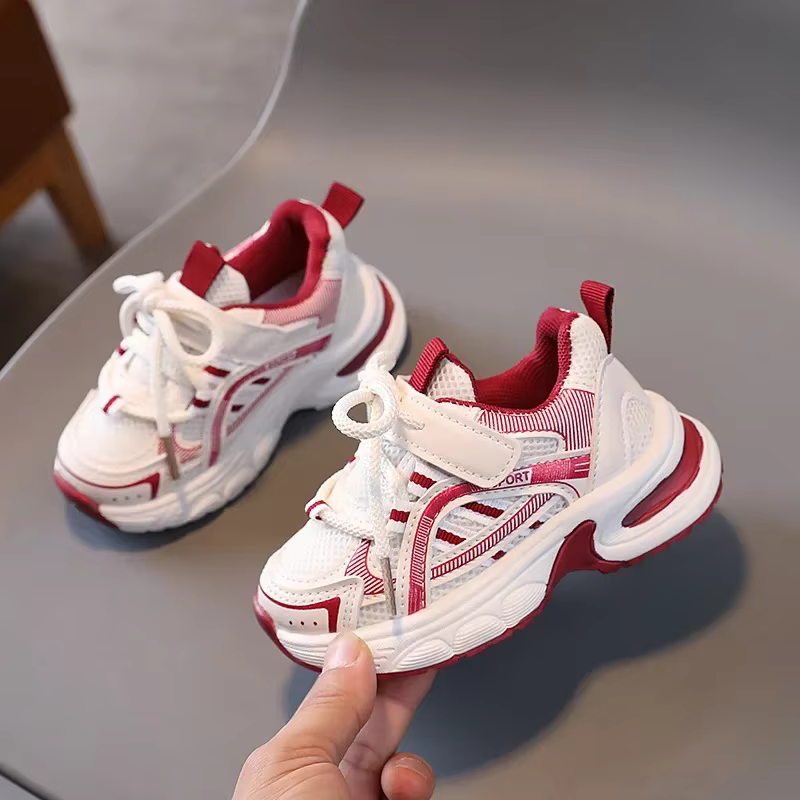 Nouveaux enfants baskets pour filles école casual chaussures de sport pour garçon printemps automne polyvalent