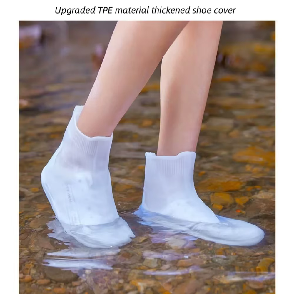 Couvre-chaussures imperméables en Silicone