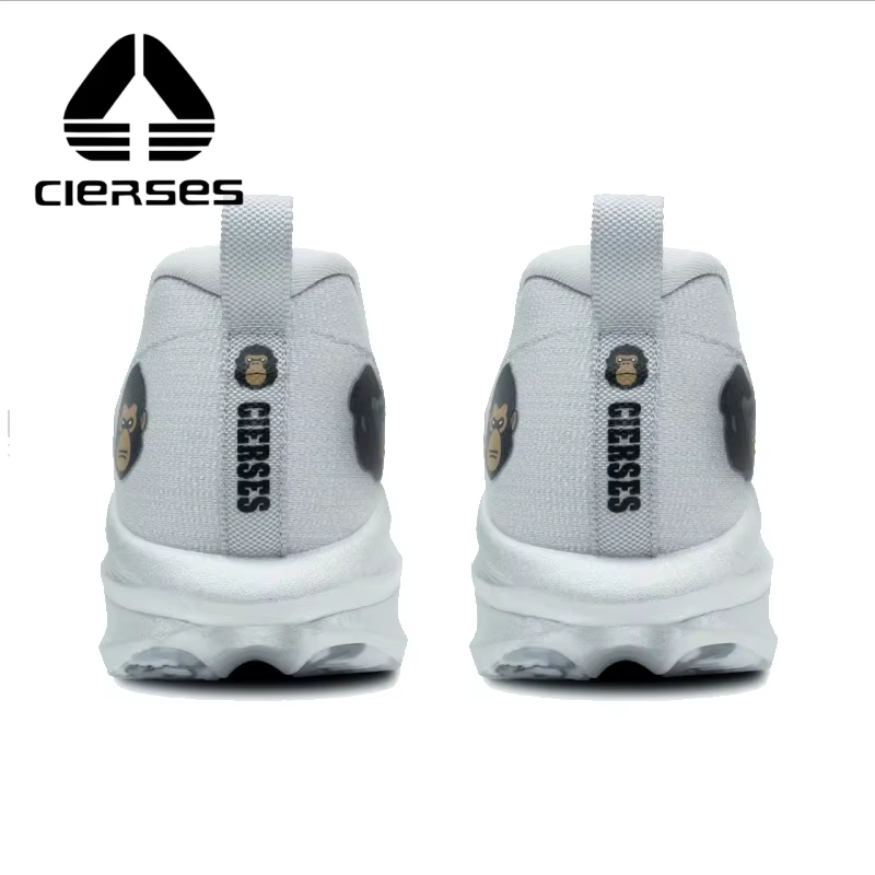 Chaussures de course à coussin d'air CIERSES avec plaque en carbone pour une forte absorption des chocs et une stabilité