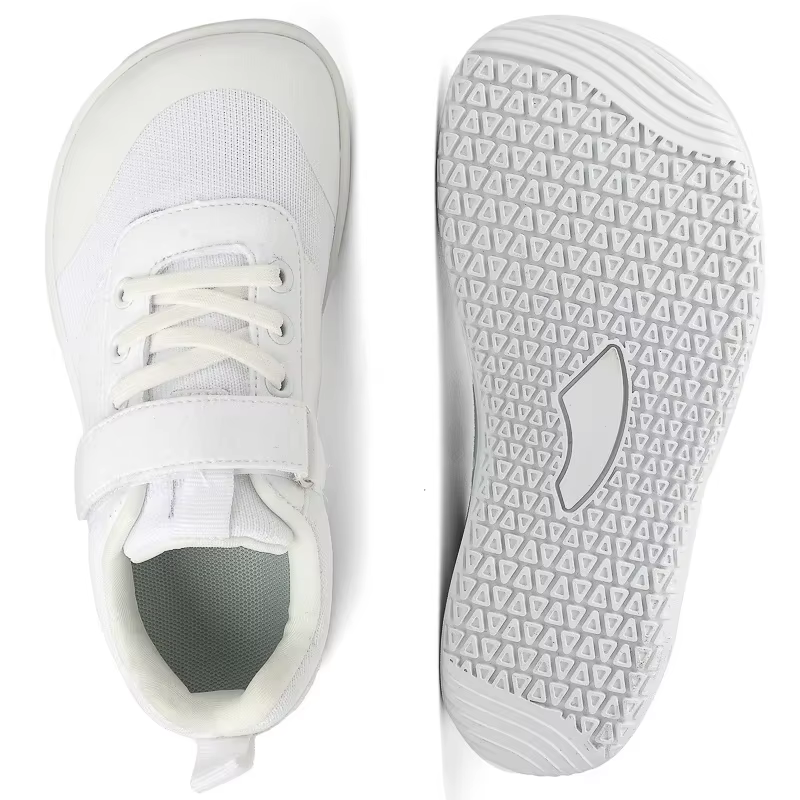 Nouveaux garçons filles baskets enfants larges pieds nus chaussures naturellement Splay