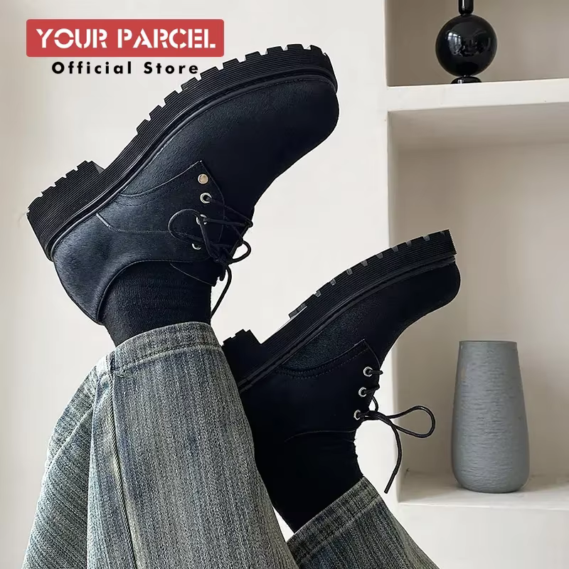 Chaussures provoqué formelles en cuir véritable à l'offre elles épaisses pour hommes