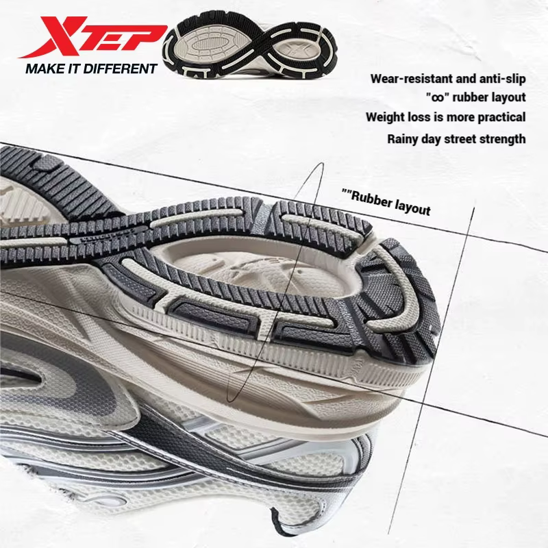 Xtep-Baskets rétro coordonnantes pour femmes